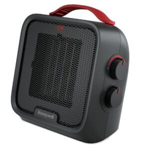 UberHeat® 5 Ceramic Small Heater front/side view