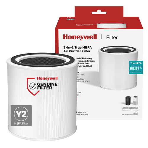 Honeywell Genuine True HEPA Replacement Filter Y2, HRFY2