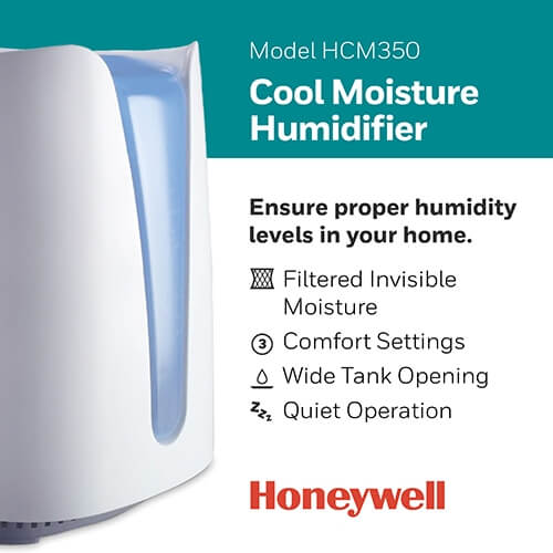 Cool Moisture Humidifier HCM350 Honeywell Plugged In